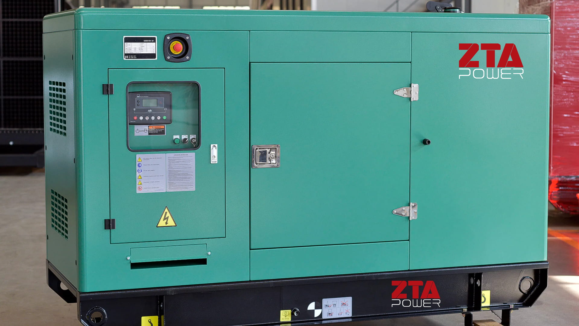 Silent Genset One Open Door