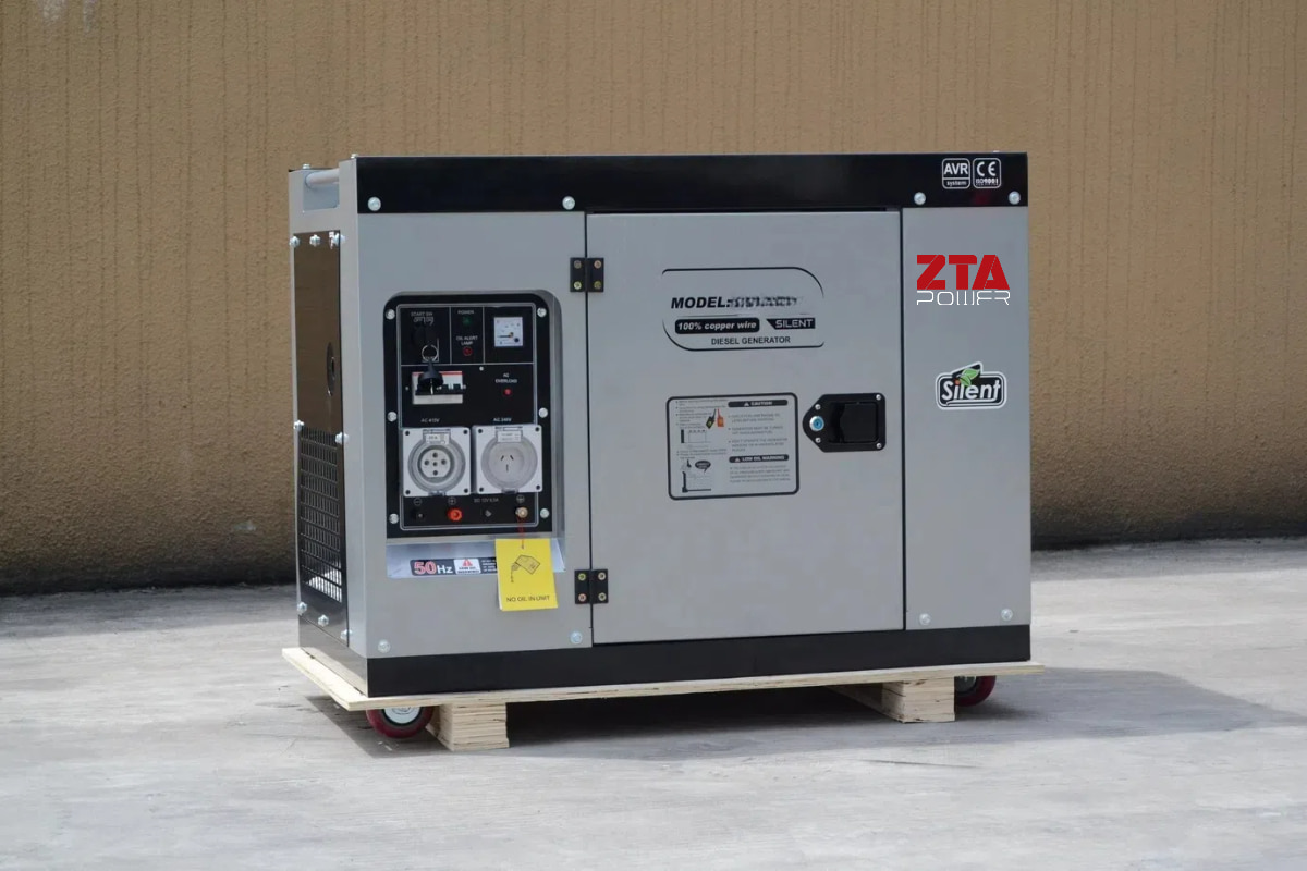 3 layer Acoustic Enclosure Generator Set