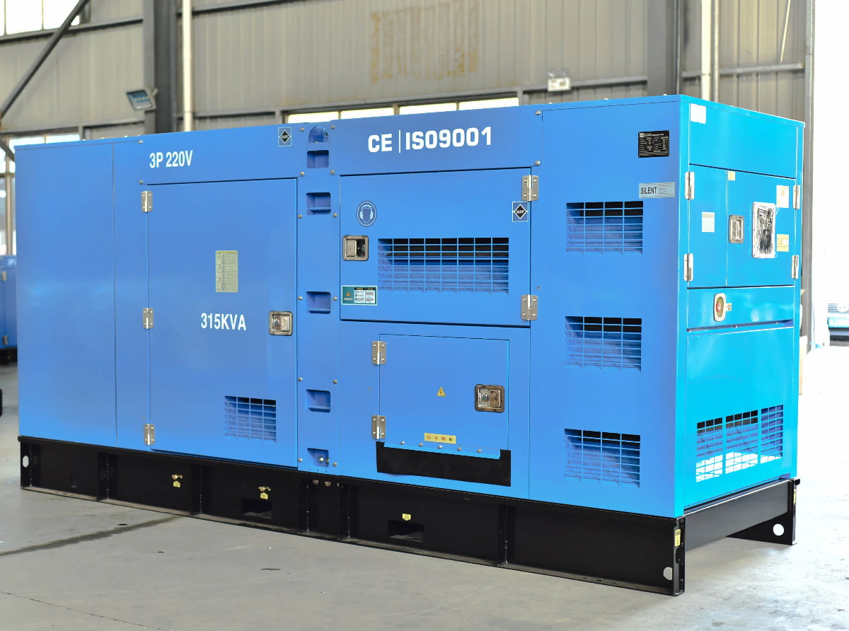 Silent Genset Denyo Blue Color