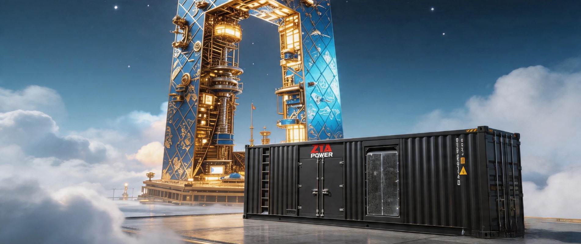 ZTA Big Power Silent Genset 