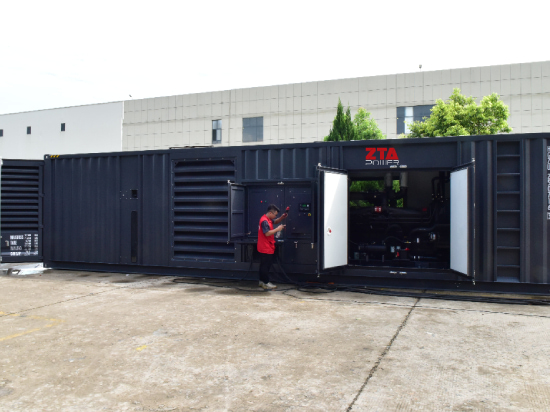 4 Unit Genset Cummins 1000kw 1250kva untuk Kompleks Media