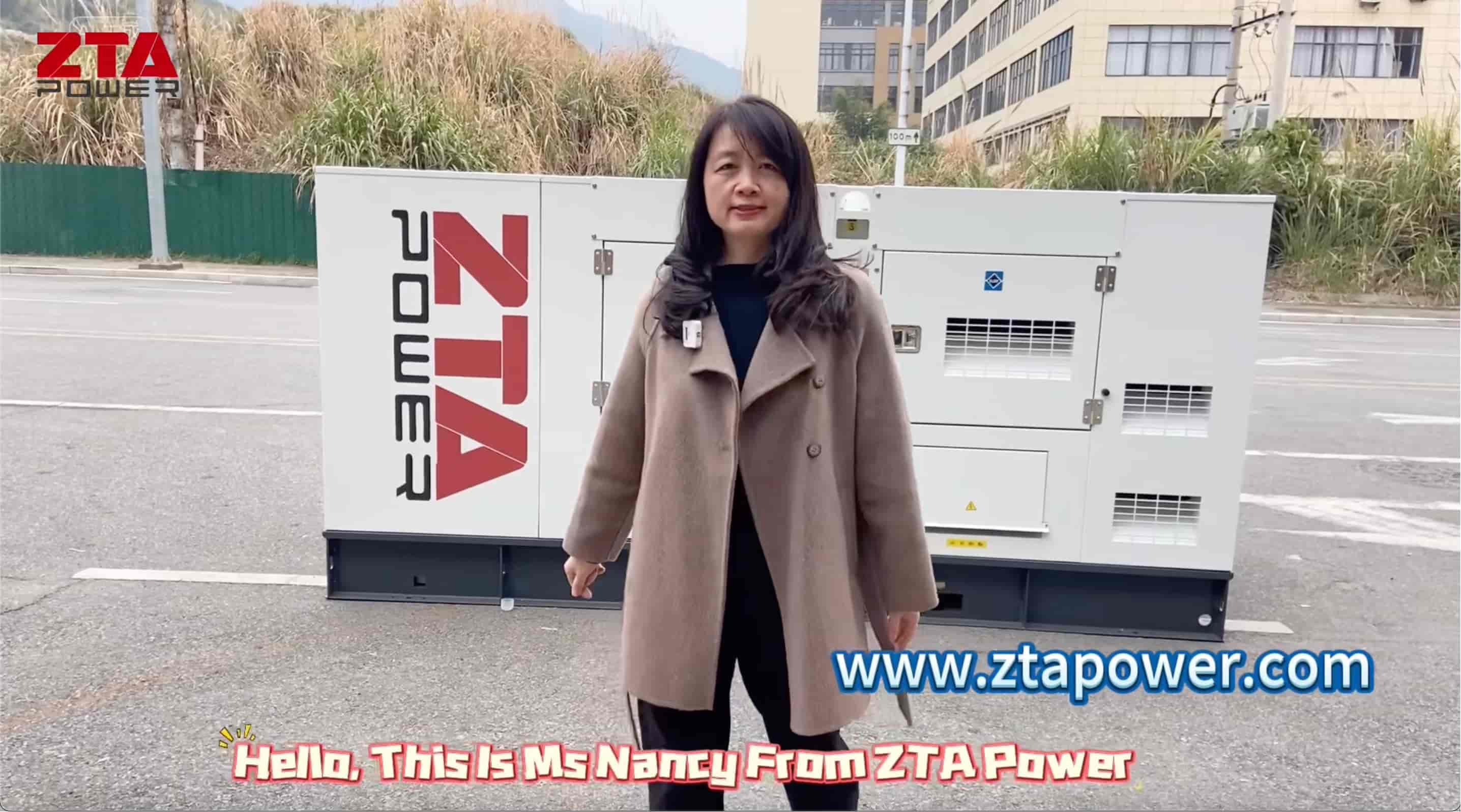 ZTA POWER 250KVA Cummins Diesel Genset
